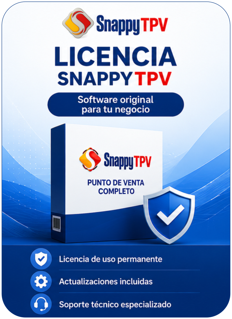 Licencia SnappyTPV