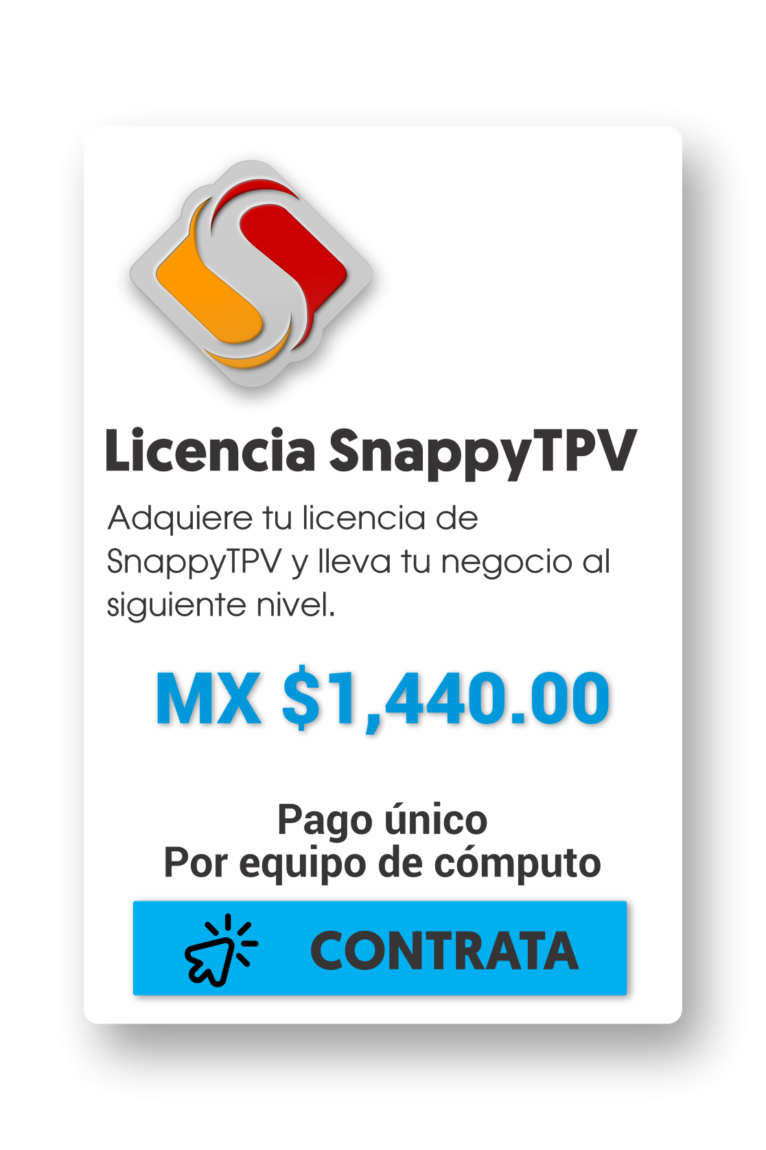 Licencia SnappyTPV